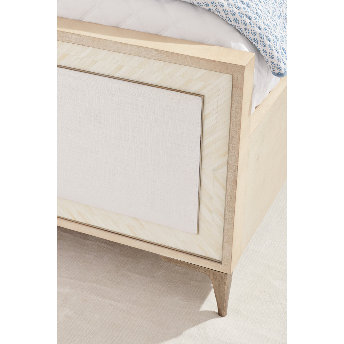 Water Upholstered King Bed