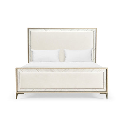 Water Upholstered King Bed