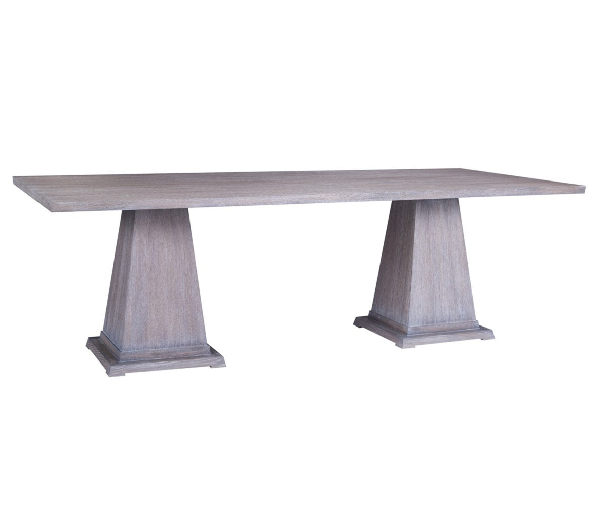 Wedge Solid Oak Dining Table