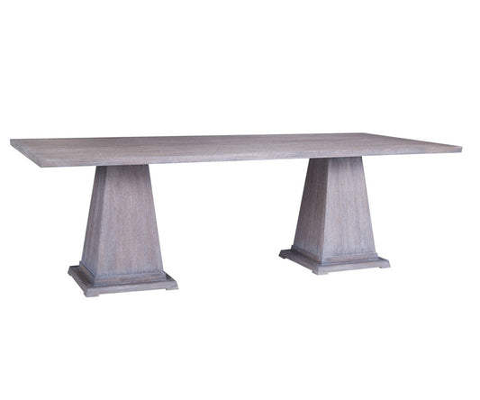Wedge Solid Oak Dining Table