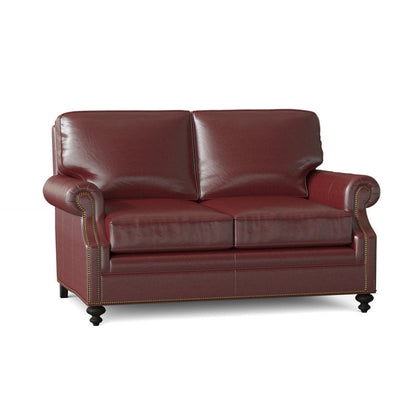 West Haven Leather Loveseat