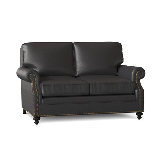 West Haven Leather Loveseat