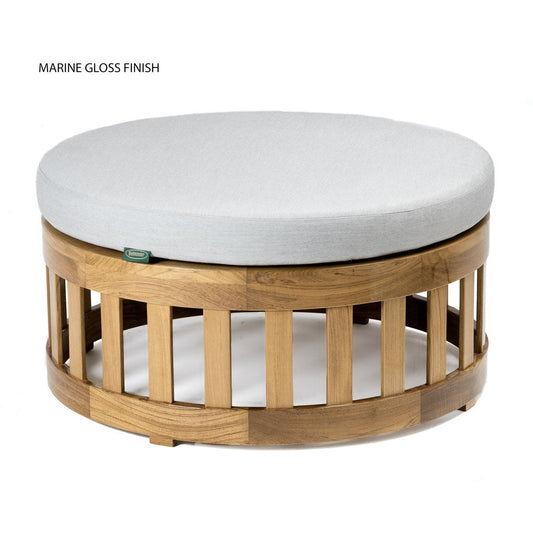 Westminster Teak Round Ottoman