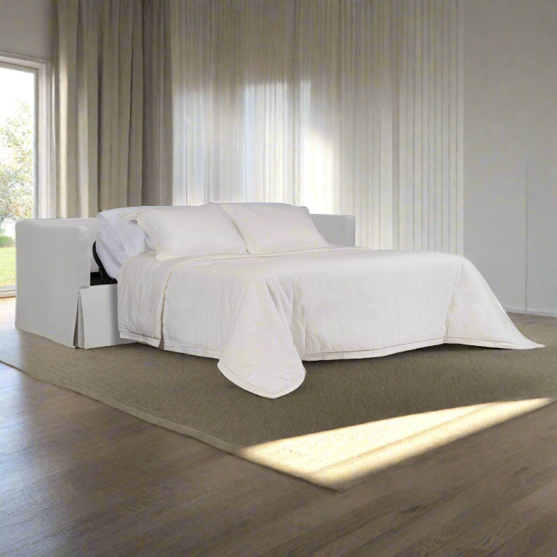 Duralee Whistler 75 Slipcovered Sleeper Sofa