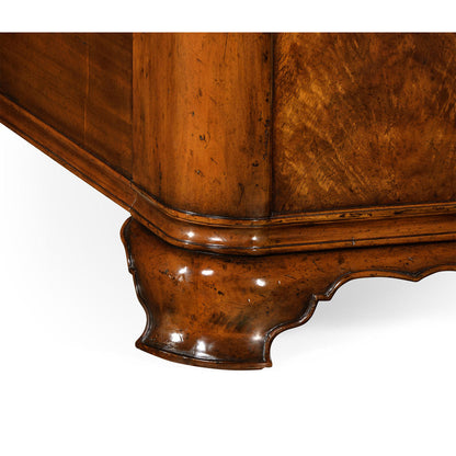 Windsor Solid Wood Sleigh Platform Bed