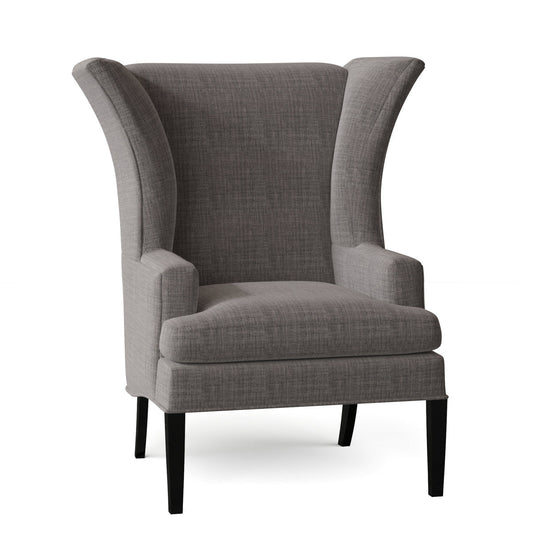 Duralee 41 Wide Down Cushion Slipcovered Wingback Chair