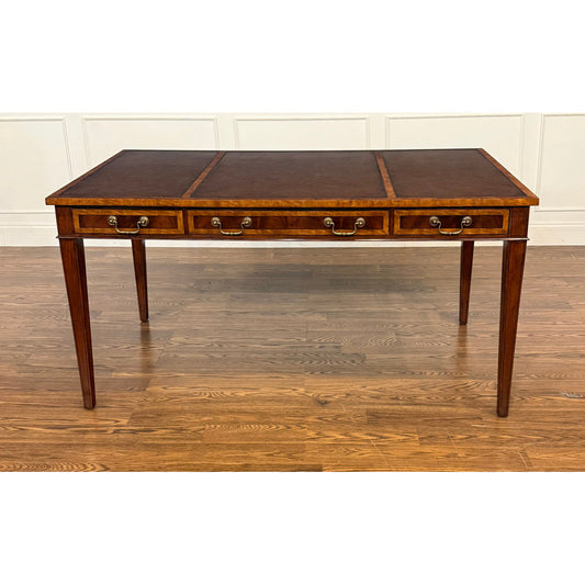 Leighton Hall Furniture Hepplewhite Mahogany Writing Desk