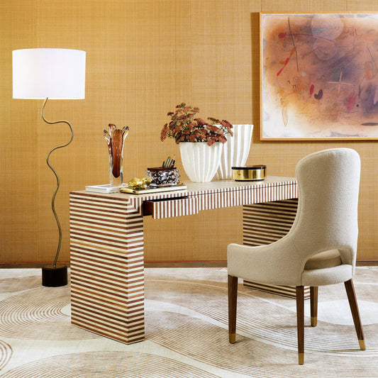 Studio A Home Sienna Writing Desk Walnutbone