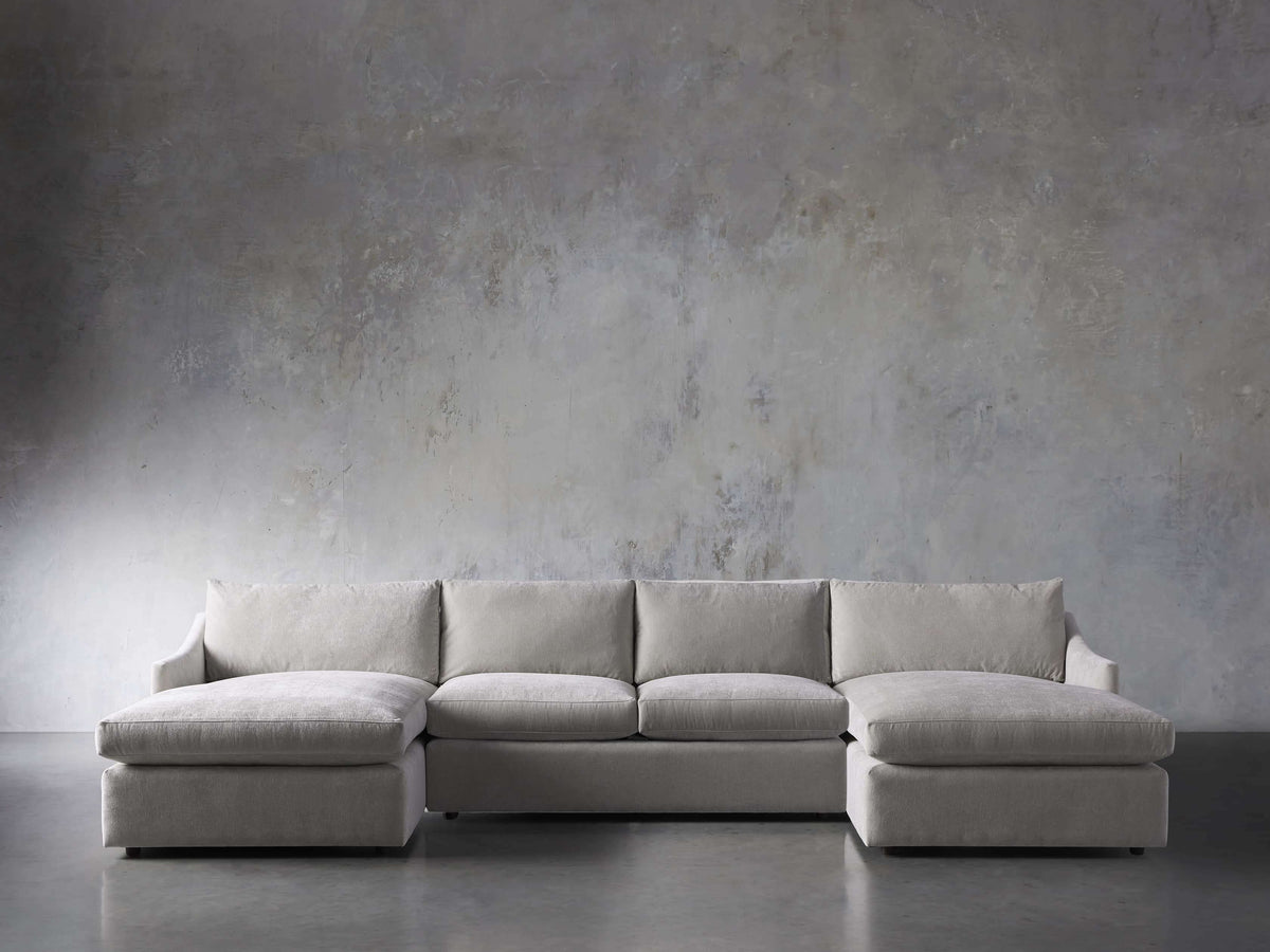 Branson Three-Piece Double Chaise Sectional