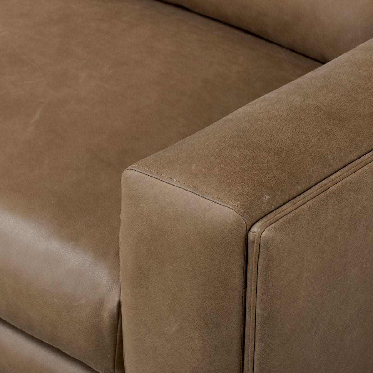 Four Hands Yann 96 Leather Sofa
