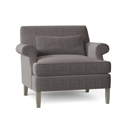 Duralee York 35 Wide Down Cushion Slipcovered Armchair