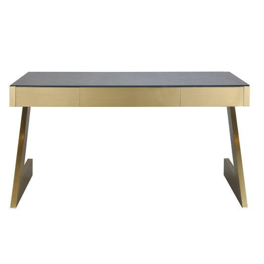 Lillian August Yves Glass Desk