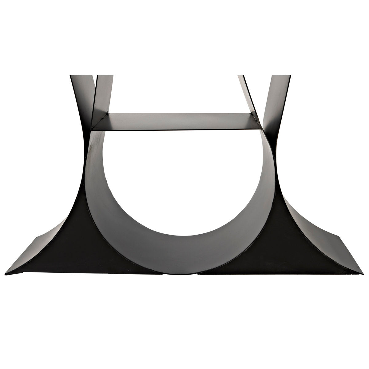 Noir Zaha Bookcase Black Metal