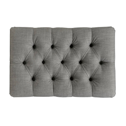 Duralee Zeno 36 Tufted Rectangle Cocktail Ottoman