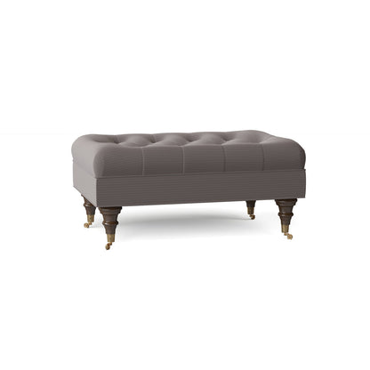 Duralee Zeno 36 Tufted Rectangle Cocktail Ottoman