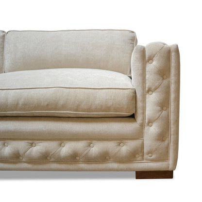 Haute House Home Dyno 130 Wide Chenille Symmetrical Corner Sectional