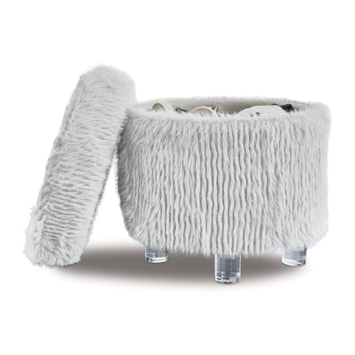 Eastern Accents Zeylin Storage Ottoman
