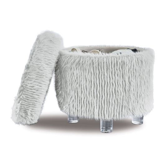 Eastern Accents Zeylin Storage Ottoman