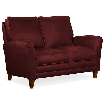Bradington Young 63 Genuine Leather Flared Arm Loveseat
