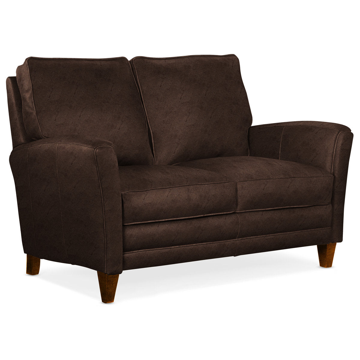 Bradington Young 63 Genuine Leather Flared Arm Loveseat