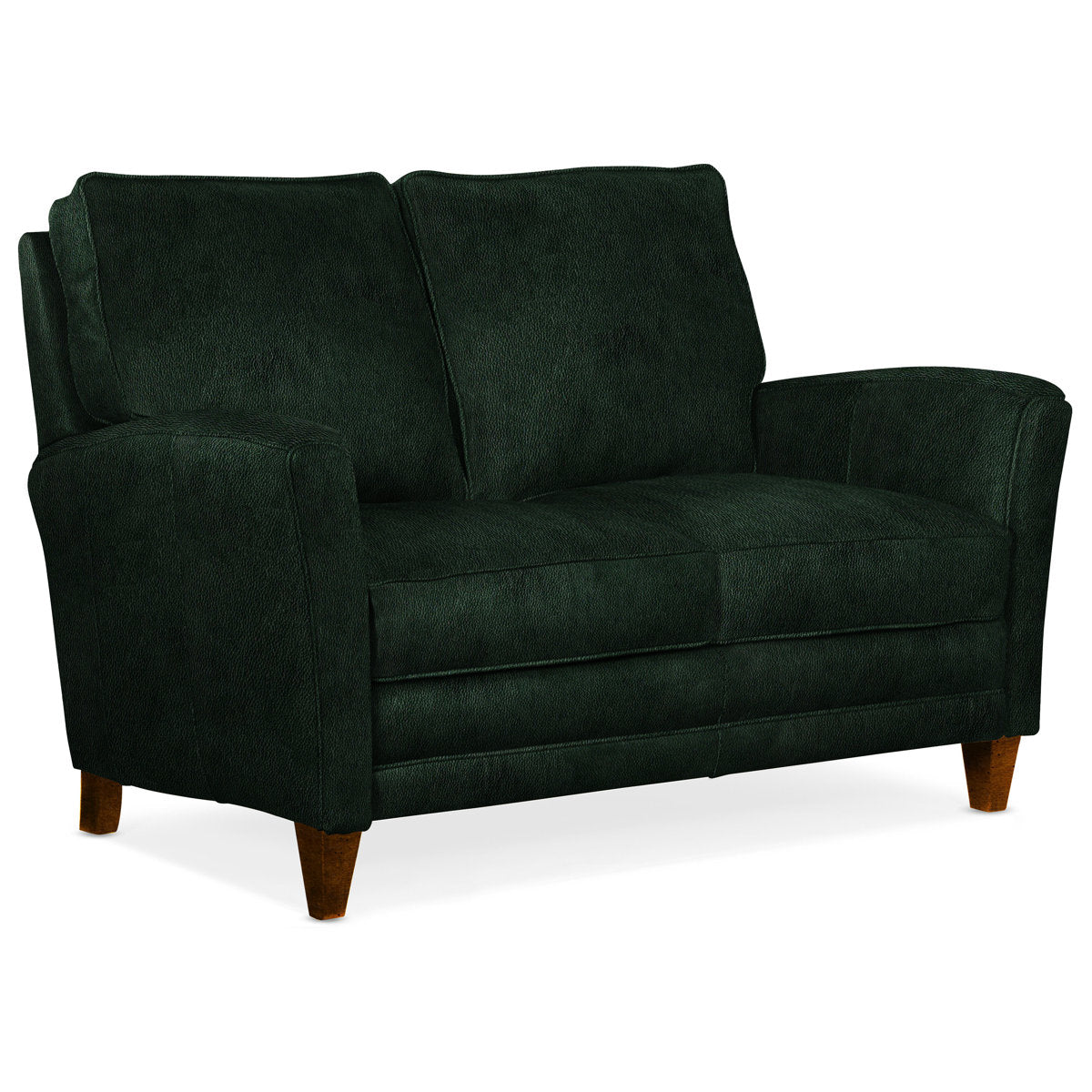 Bradington Young 63 Genuine Leather Flared Arm Loveseat