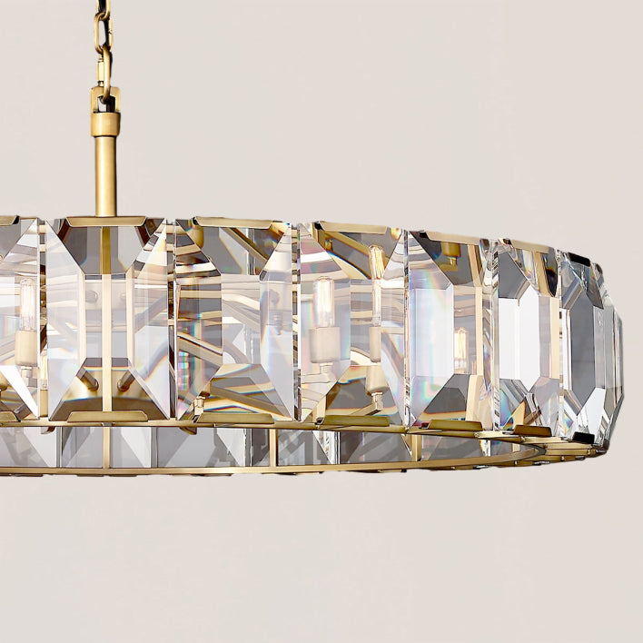 Harlow Crystal Round Chandelier