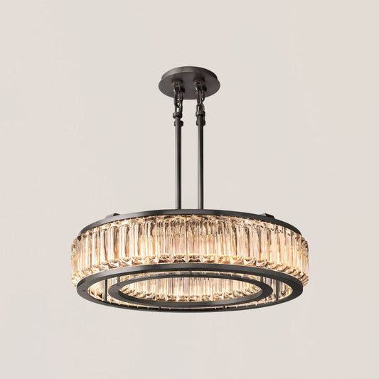 Maurier Round Chandelier 37"