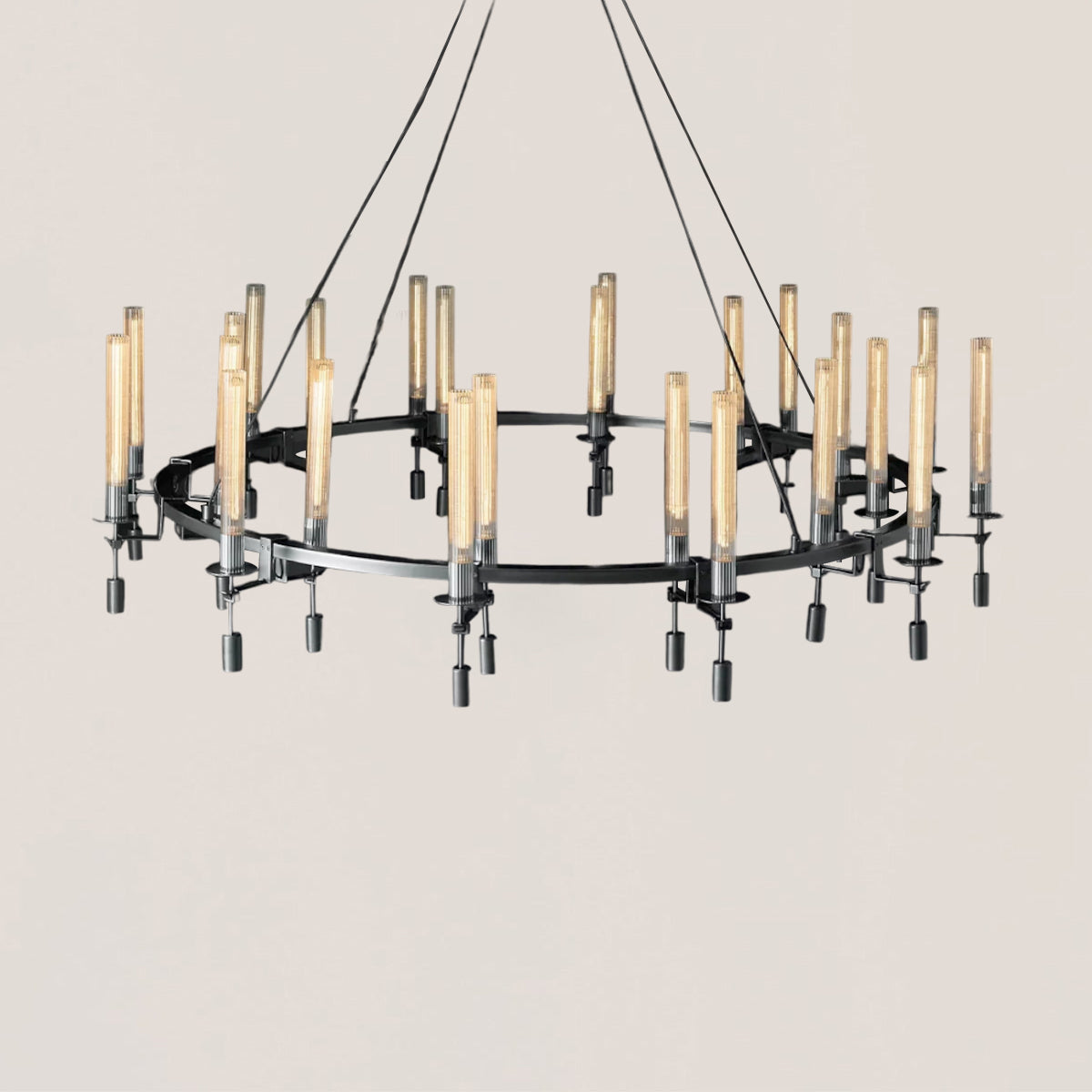 Fontanelle Round Chandelier 46"