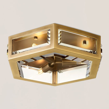 Chevalier Brass Flushmount