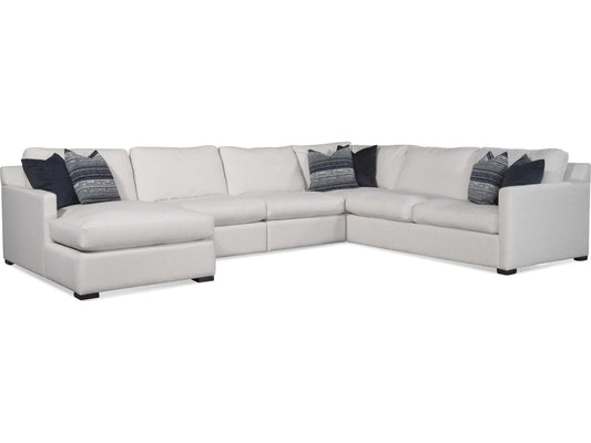 Bel-Air 5-Piece Modular Upholstered Sectional Sofa