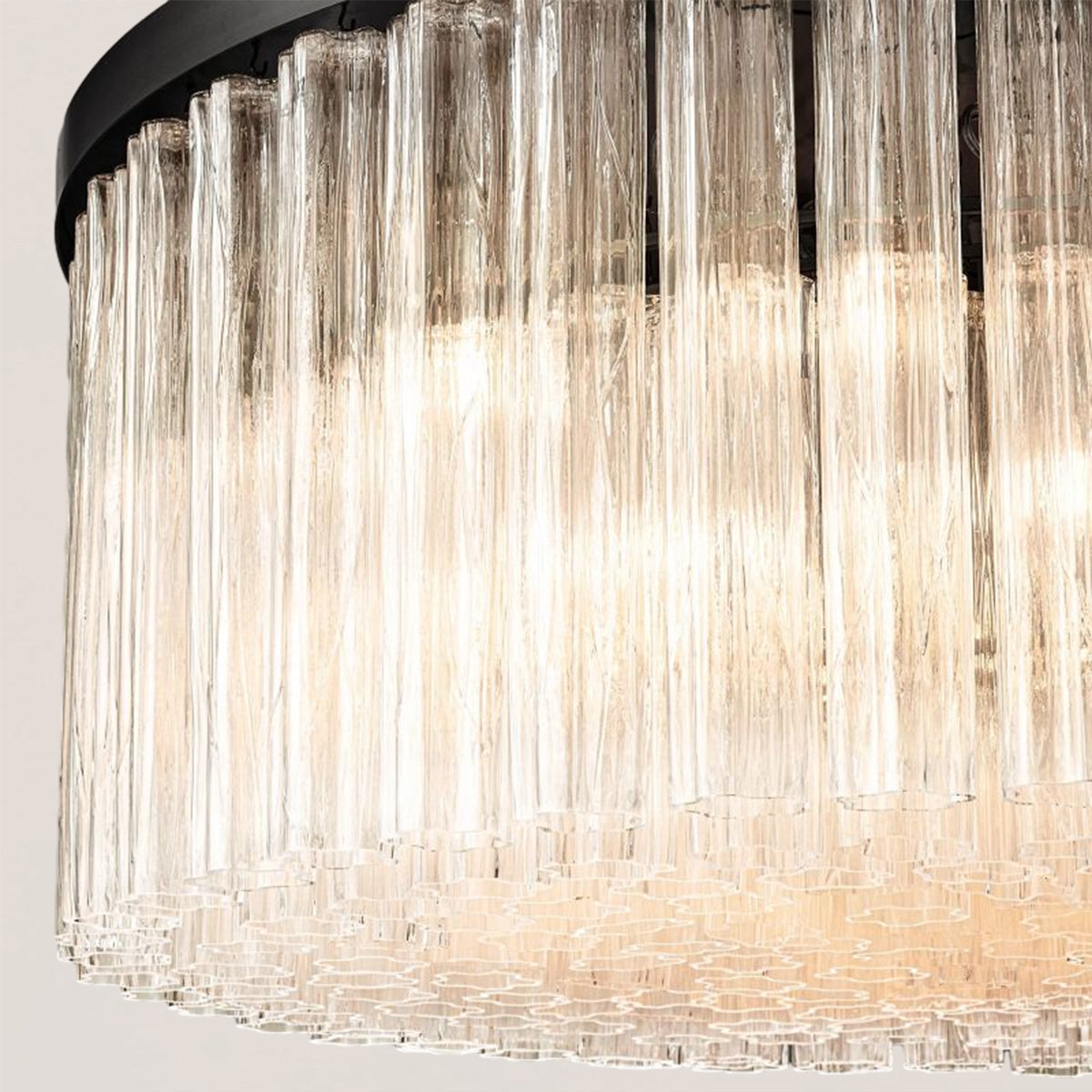 Cielo Round Glass Chandelier