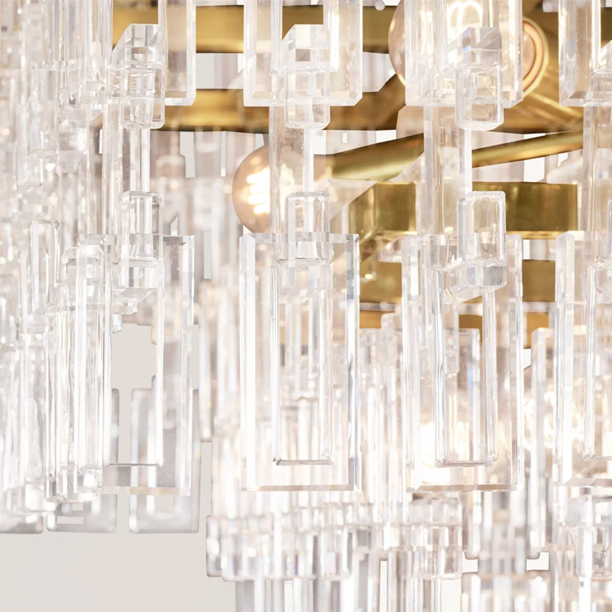 Marignan 3/4-Tier Rectangular Chandelier