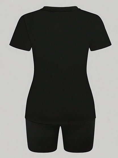 Eleni Drop Shoulder Graphic Tee