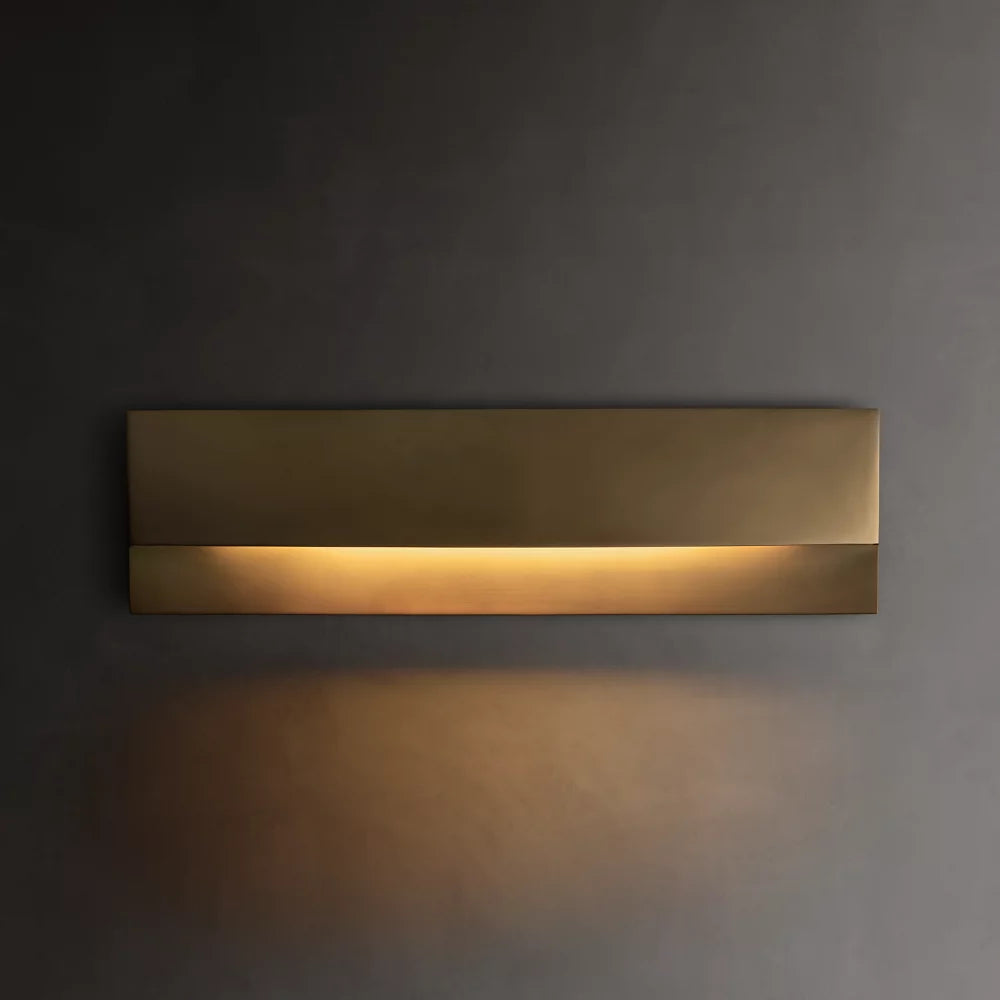 Taza Horizontal Rectangular Sconce