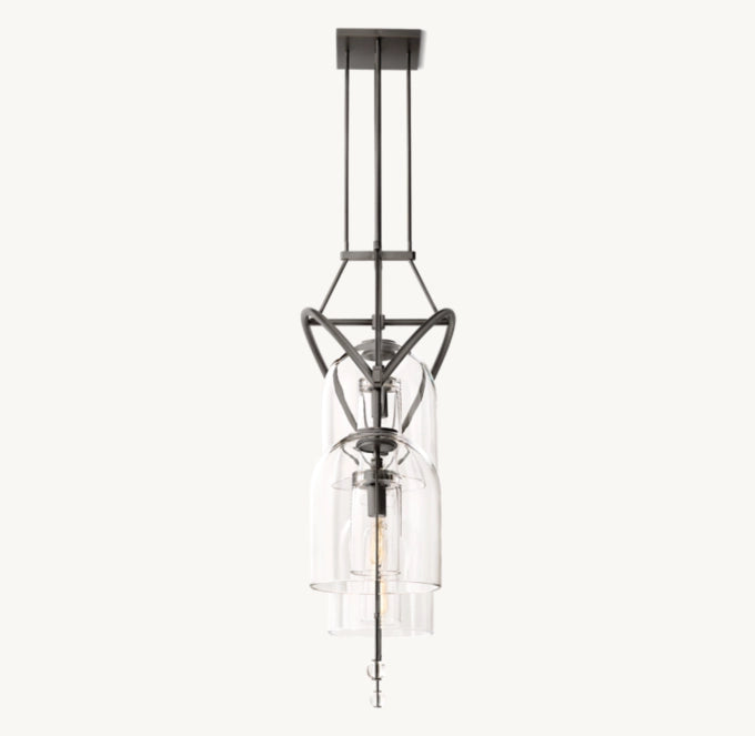 Fulcrum Round Chandelier