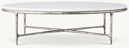Thaddeus Marble Round Coffee Table