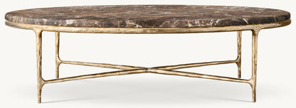 Thaddeus Marble Round Coffee Table