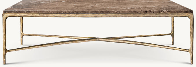 Thaddeus Marble Square Coffee Table