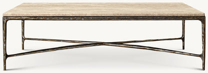 Thaddeus Marble Square Coffee Table
