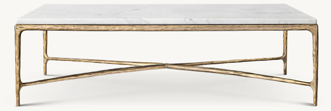 Thaddeus Marble Square Coffee Table