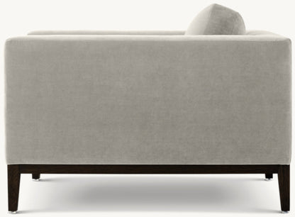 Italia Taper Arm Chair - Oak Base