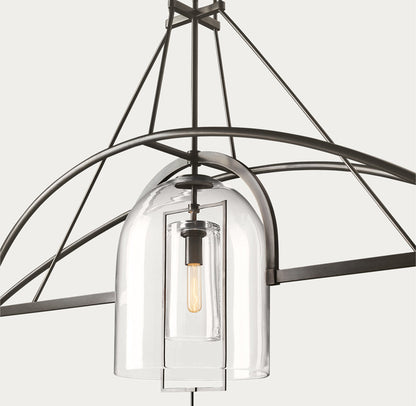 Fulcrum Grand Linear Chandelier 61"