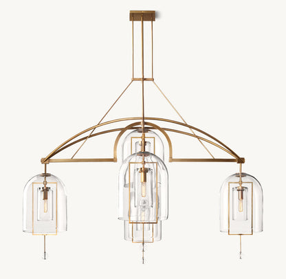 Fulcrum Round Grand Chandelier 73"