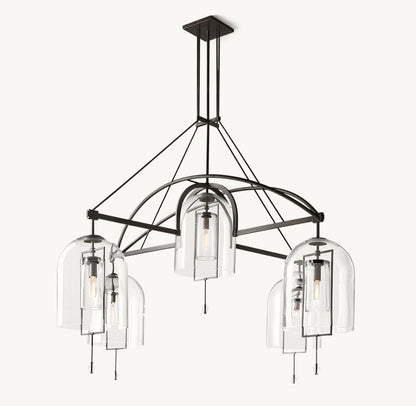 Fulcrum Round Grand Chandelier 73"