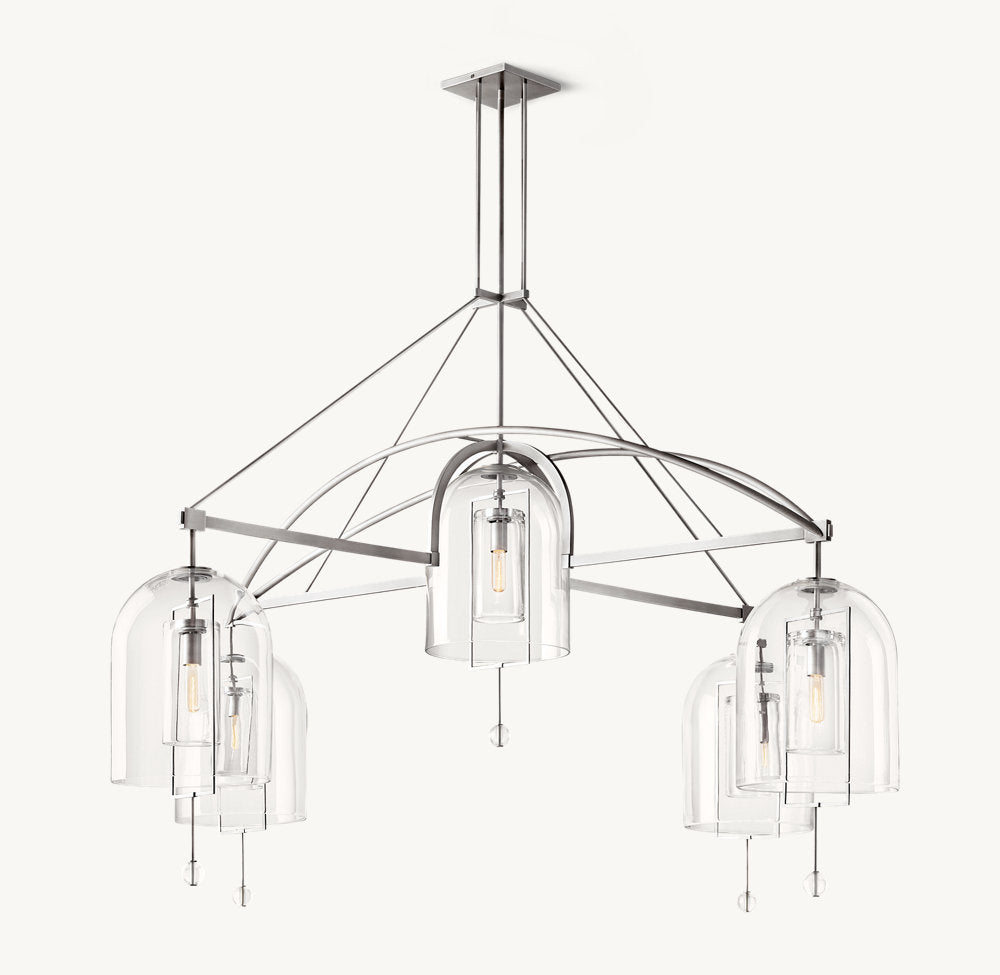 Fulcrum Round Grand Chandelier 85"