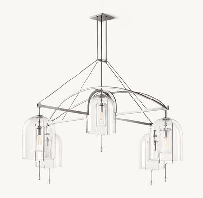 Fulcrum Round Grand Chandelier 85"