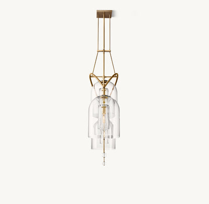 Fulcrum Grand Linear Chandelier 61"