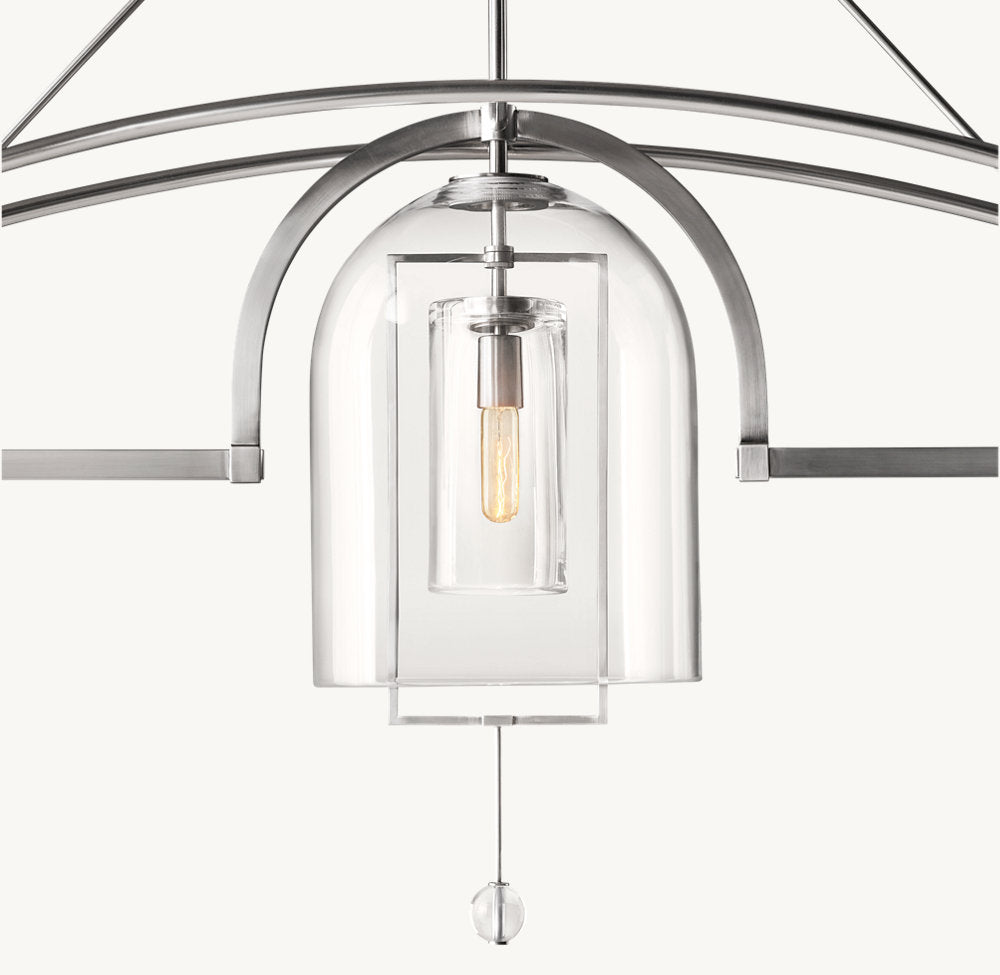Fulcrum Grand Linear Chandelier 73"