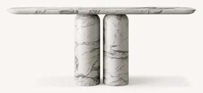 Cupola Carved Console Table