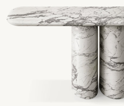 Cupola Carved Console Table
